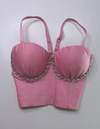 Belliona-Women-Mermaid-Pink-Top