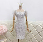 Belliona-Women-white-chic-dress