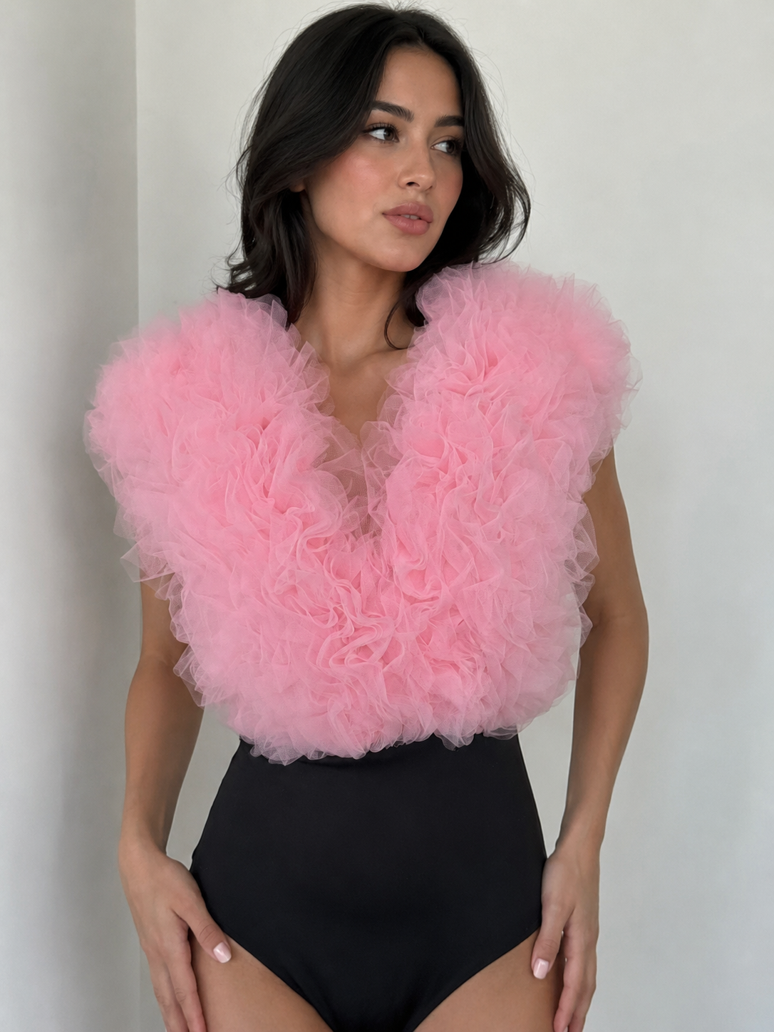 Ruffle Bodysuit- TOP