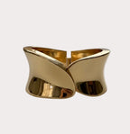 Stainless Steel Petal Cuff