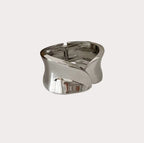 Stainless Steel Petal Cuff