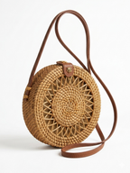 Straw Circle Bag