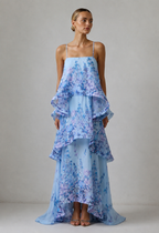 Bluebell Cascade Floral Maxi Dress