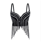 Pearl-Diamond Chain Top