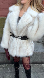 The Faux  Fur Cloud Dancer Jacket