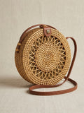 Straw Circle Bag