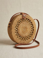 Straw Circle Bag