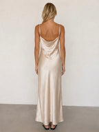 Satin Maxi -Slip Dress