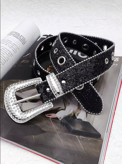 Shine line belt