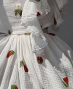 Strawberry Skirt Set