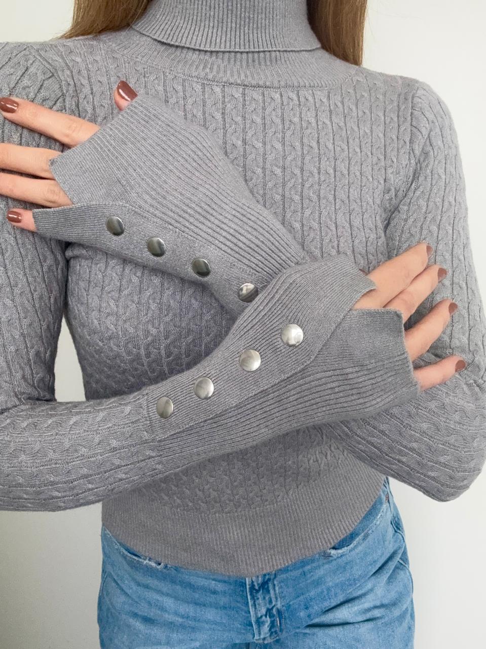 Turtle neck Top - Belliona