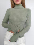Turtle neck Top - Belliona