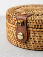 Straw Circle Bag
