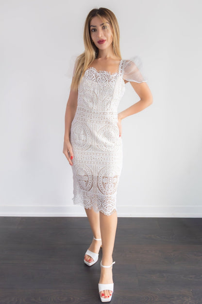 Chic White Dress