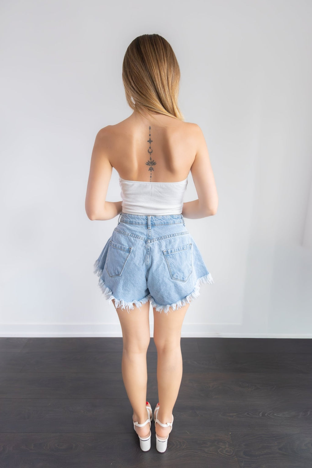 Corset Crop Top- One Size Adjustable